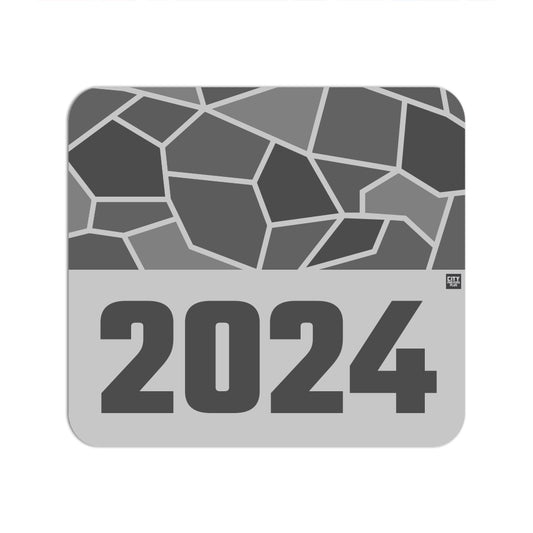 2024 Year Mouse pad (Melange Grey)