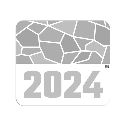 2024 Year Mouse pad (White)