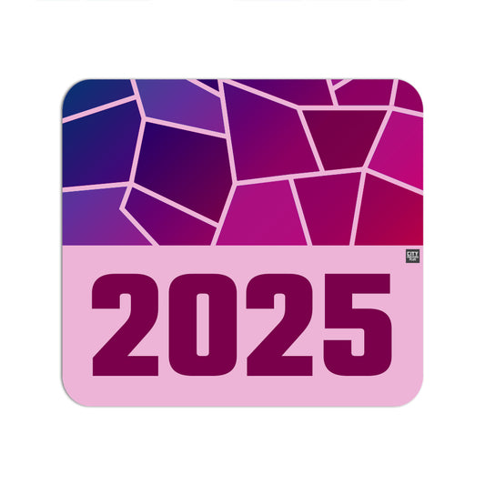 2025 Year Mouse pad (Light Pink)