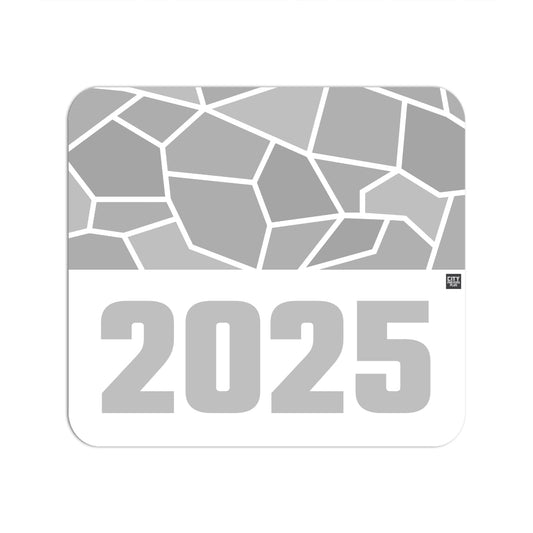 2025 Year Mouse pad (White)