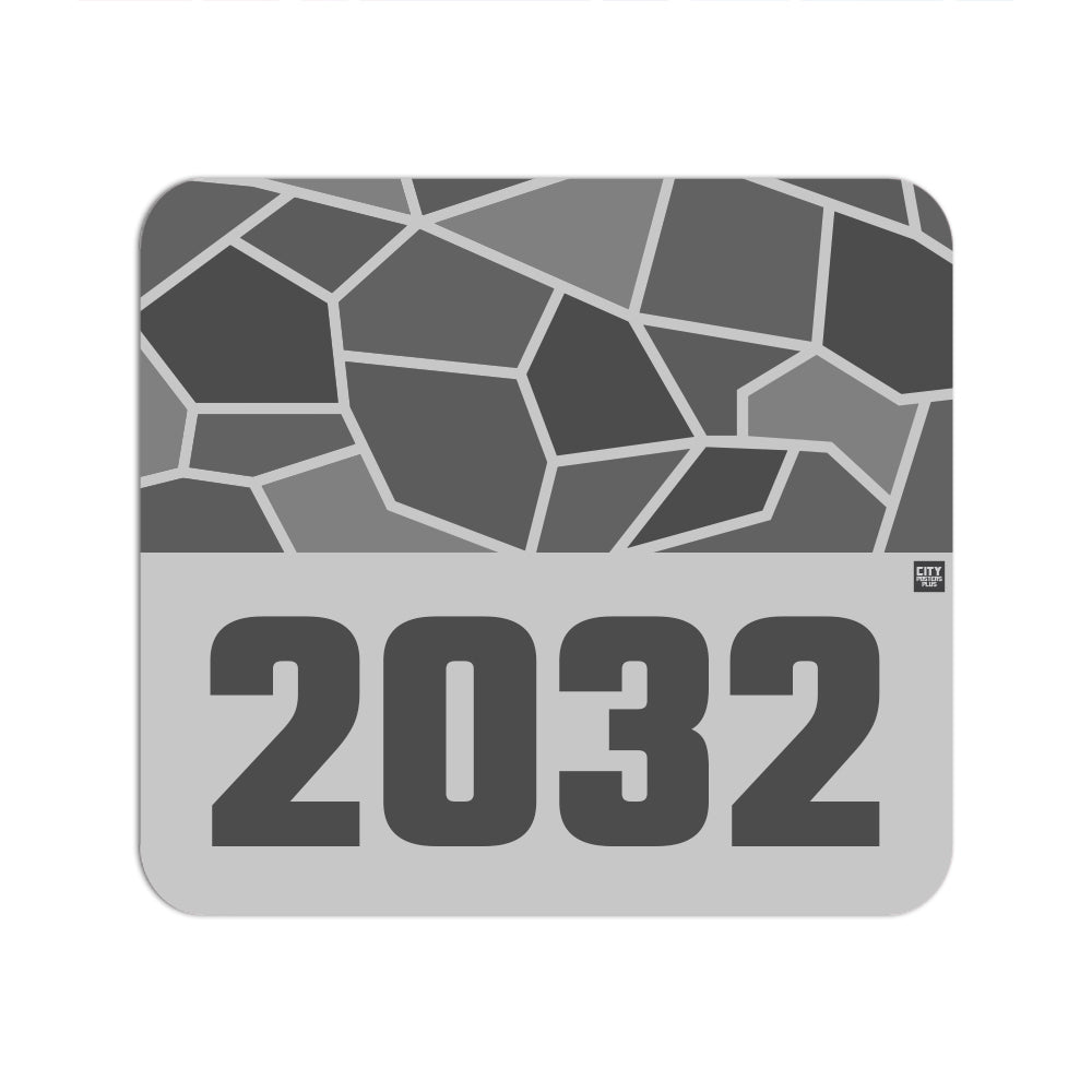 2032 Year Mouse pad (Melange Grey)