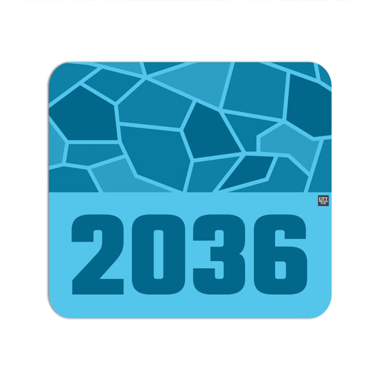 2036 Year Mouse pad (Sky Blue)