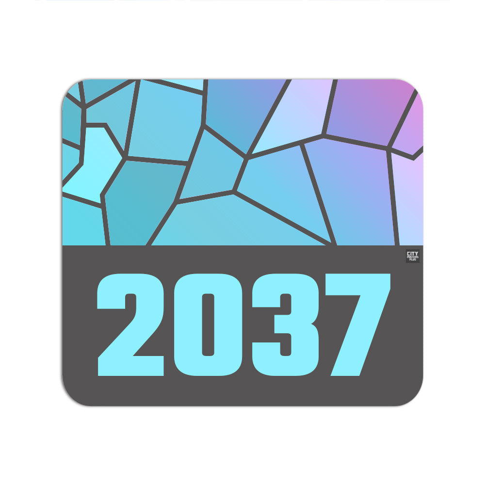 2037 Year Mouse pad (Charcoal Grey)