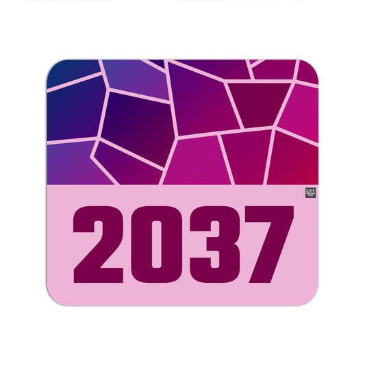 2037 Year Mouse pad (Light Pink)