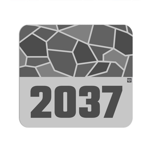 2037 Year Mouse pad (Melange Grey)