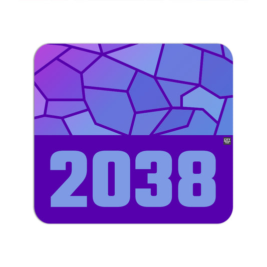 2038 Year Mouse pad (Purple)