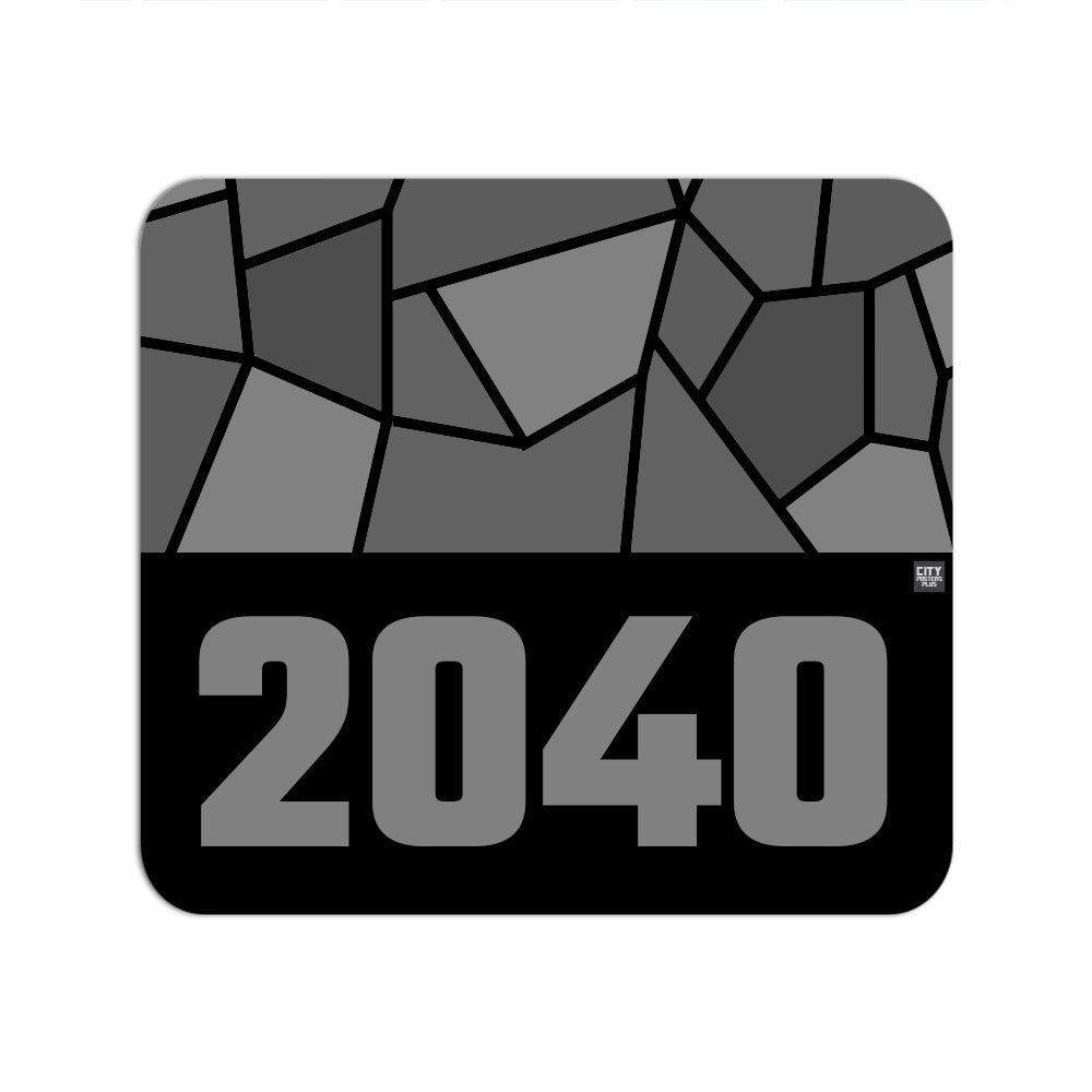 2040 Year Mouse pad (Black)