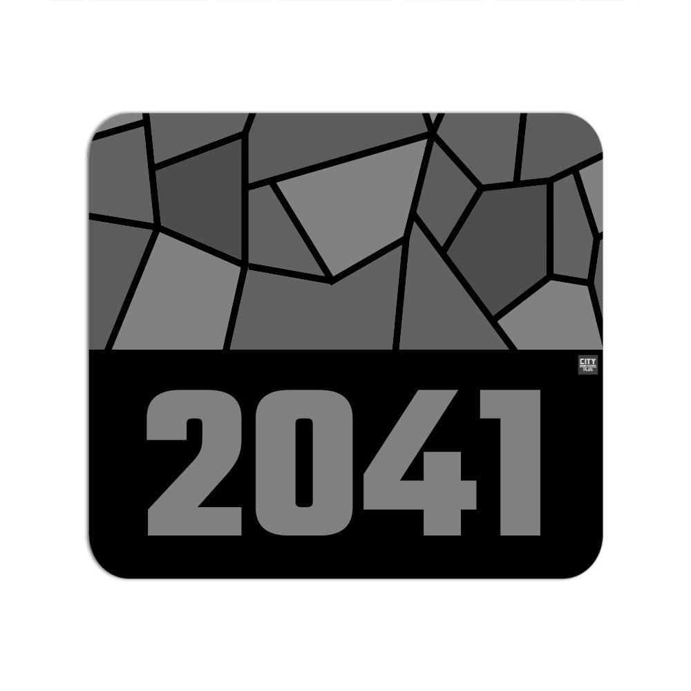 2041 Year Mouse pad (Black)