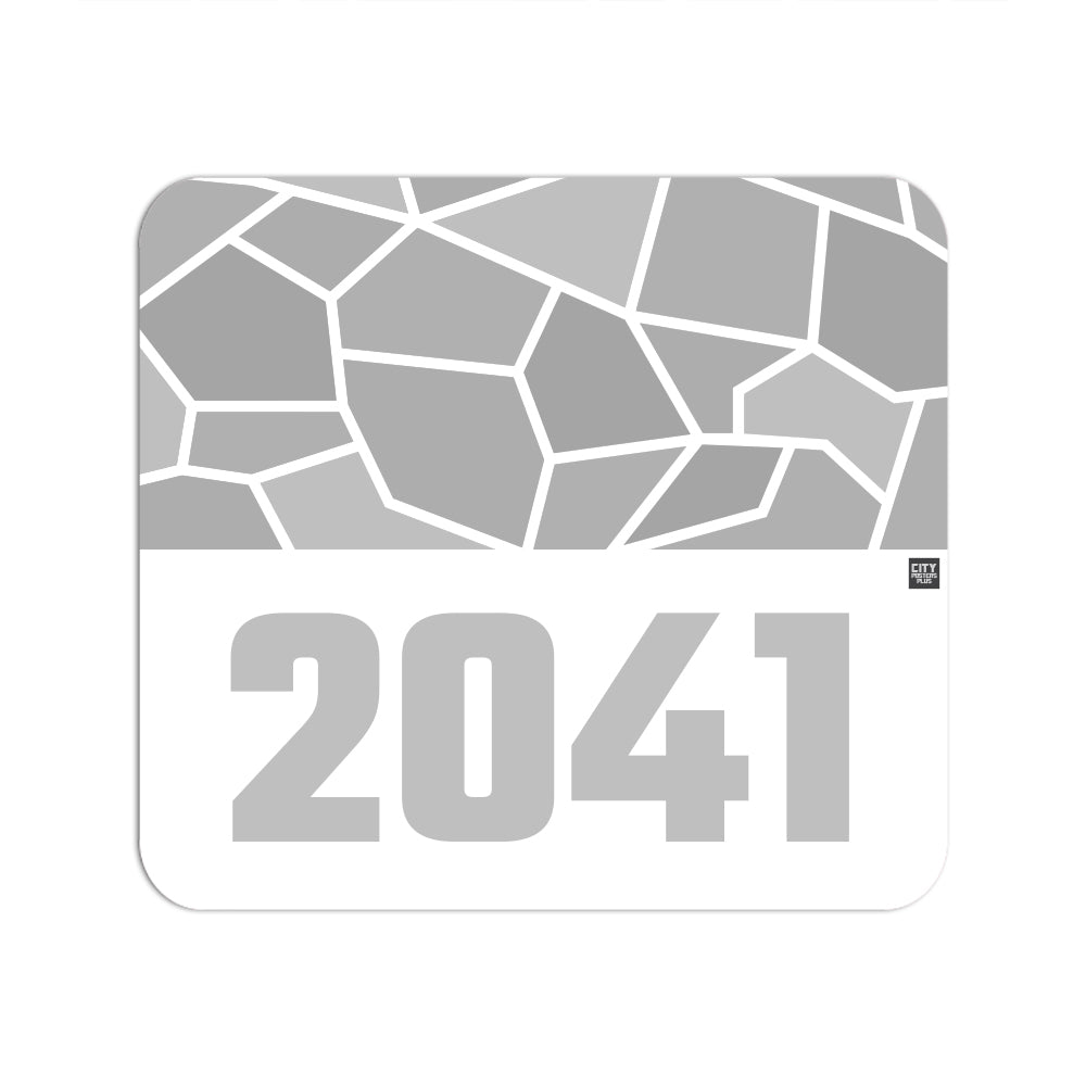 2041 Year Mouse pad (White)