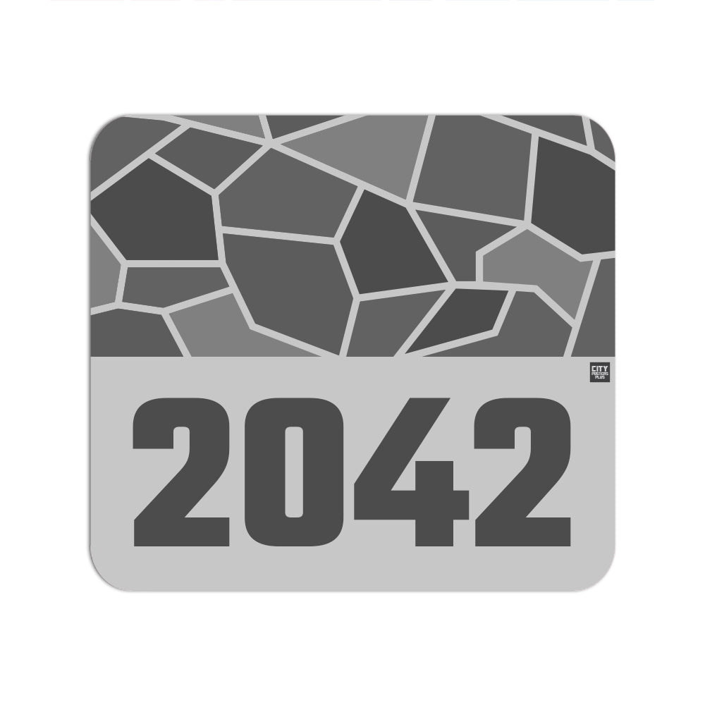 2042 Year Mouse pad (Melange Grey)