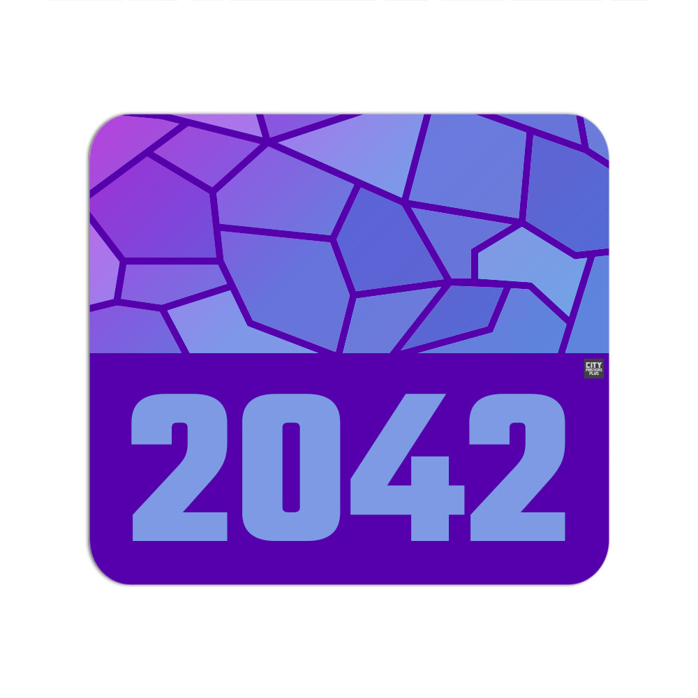 2042 Year Mouse pad (Purple)