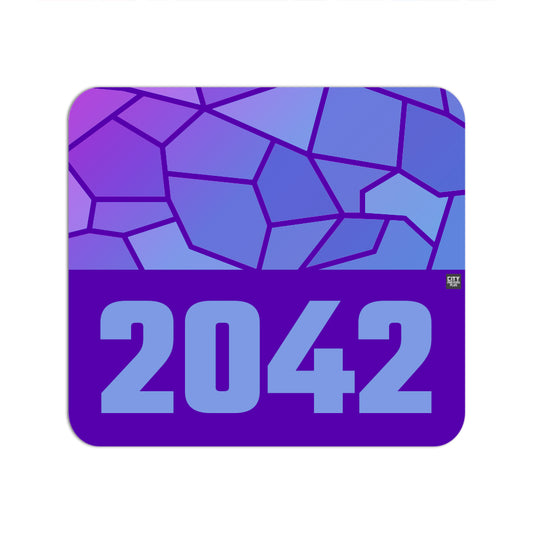 2042 Year Mouse pad (Purple)