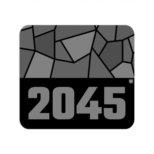 2045 Year Mouse pad (Black)