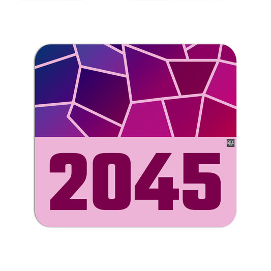 2045 Year Mouse pad (Light Pink)