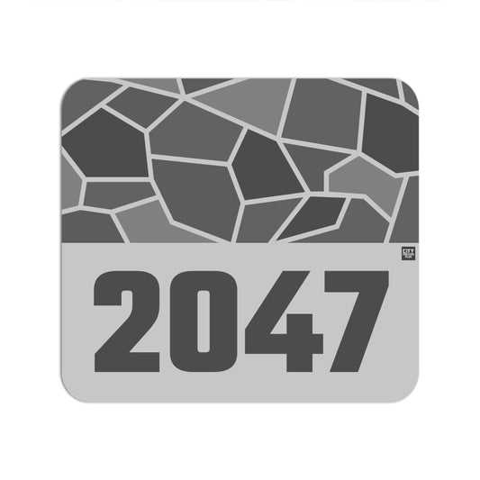 2047 Year Mouse pad (Melange Grey)