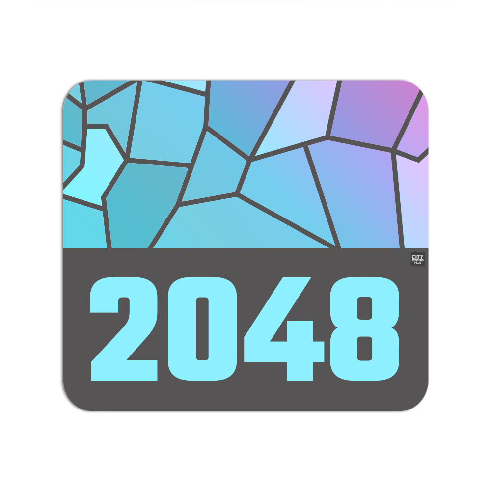 2048 Year Mouse pad (Charcoal Grey)