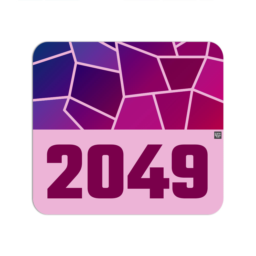 2049 Year Mouse pad (Light Pink)