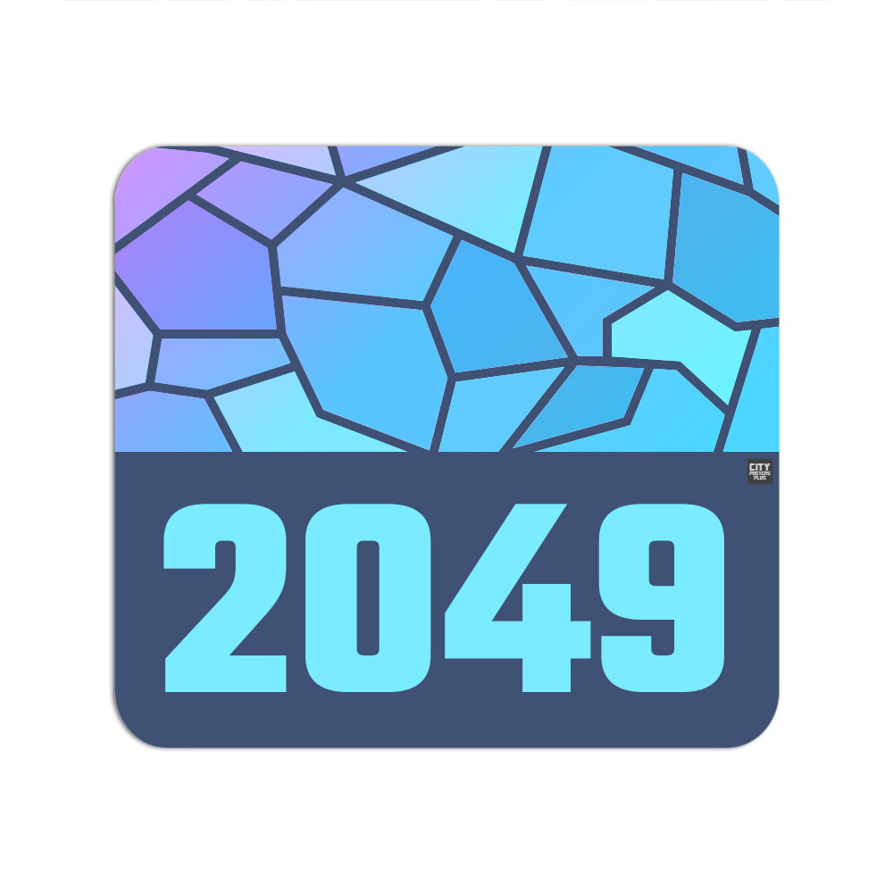 2049 Year Mouse pad (Navy Blue)