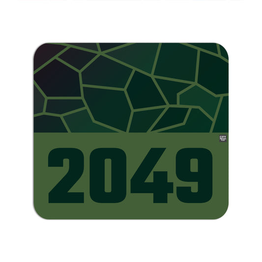 2049 Year Mouse pad (Olive Green)