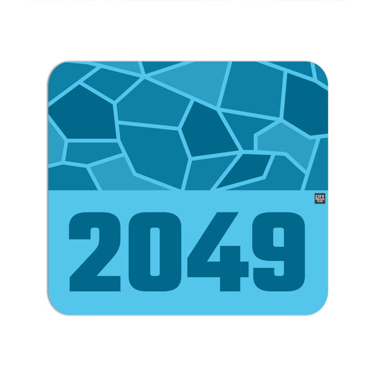 2049 Year Mouse pad (Sky Blue)