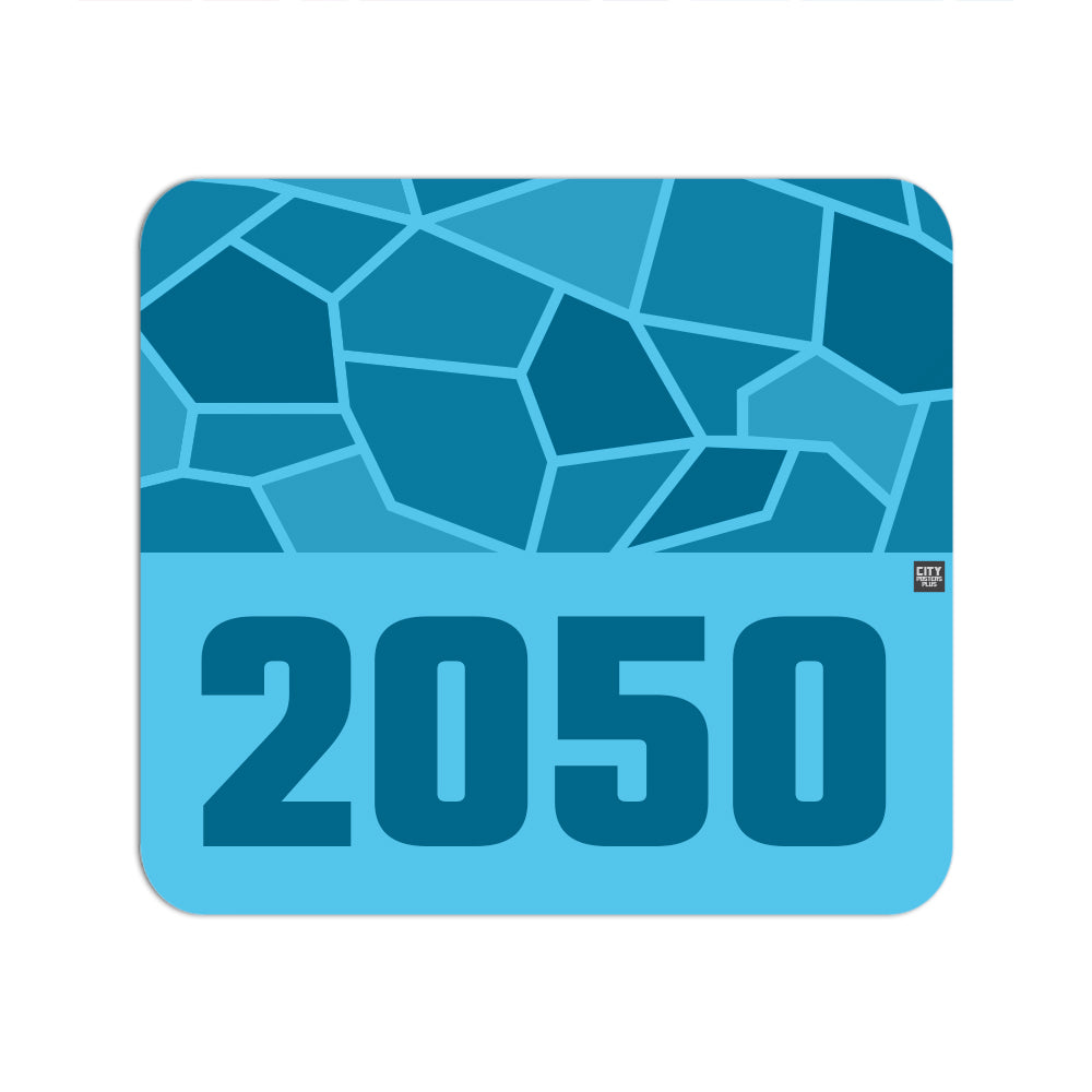 2050 Year Mouse pad (Sky Blue)