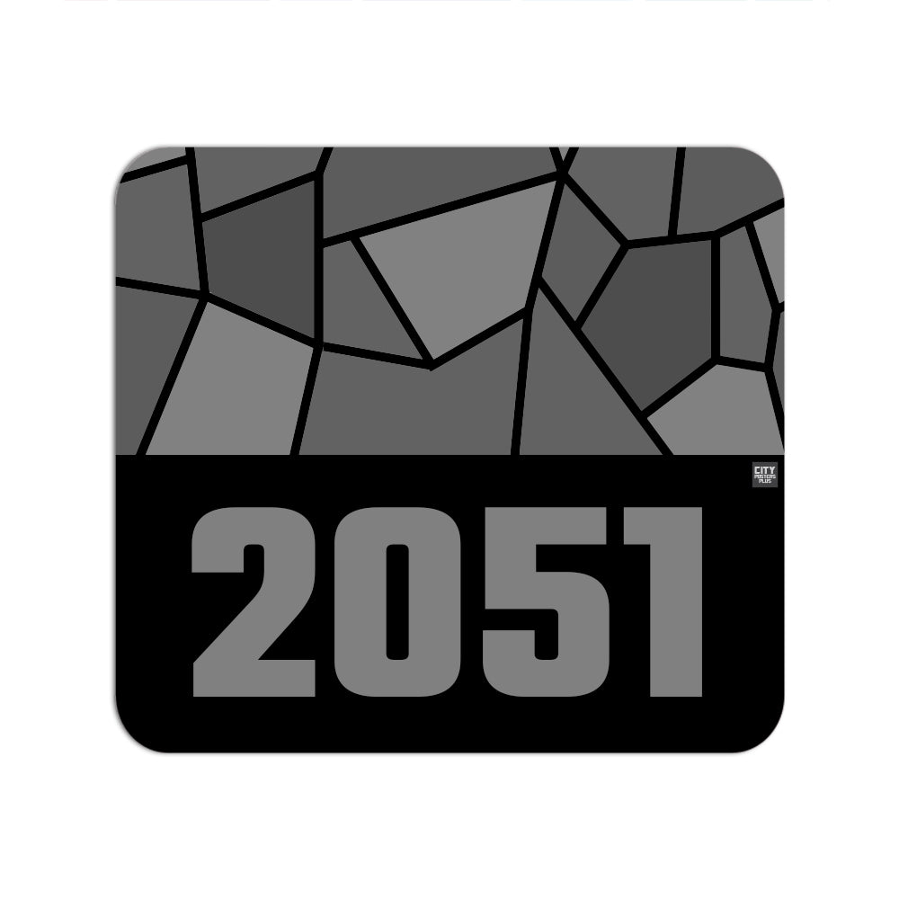 2051 Year Mouse pad (Black)