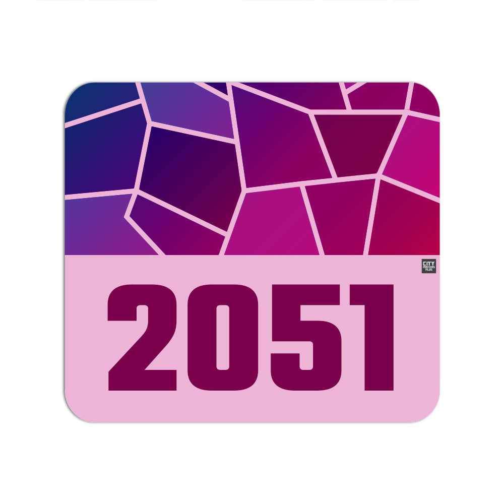 2051 Year Mouse pad (Light Pink)