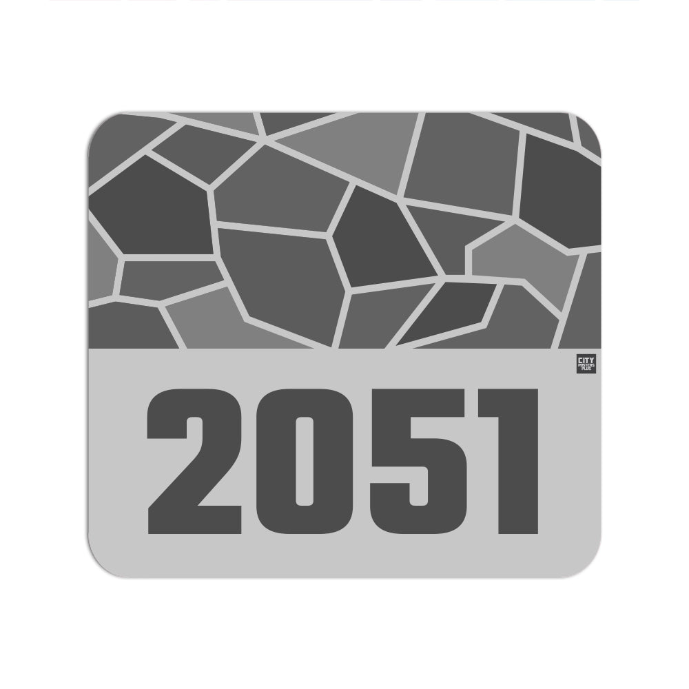 2051 Year Mouse pad (Melange Grey)