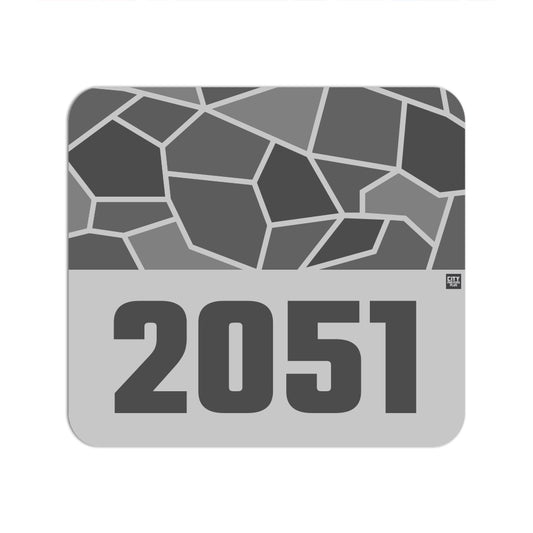 2051 Year Mouse pad (Melange Grey)