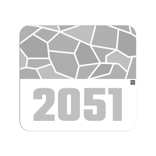 2051 Year Mouse pad (White)