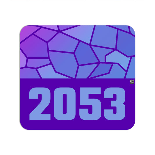 2053 Year Mouse pad (Purple)