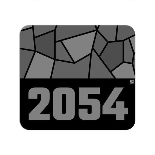 2054 Year Mouse pad (Black)