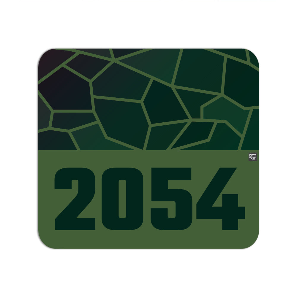 2054 Year Mouse pad (Olive Green)