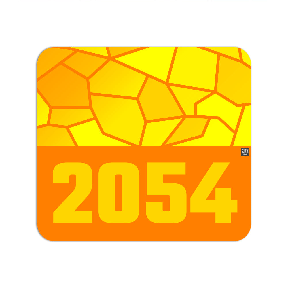 2054 Year Mouse pad (Orange)