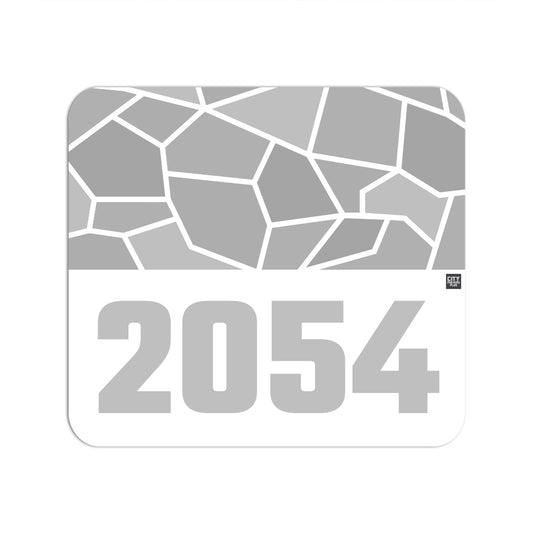 2054 Year Mouse pad (White)