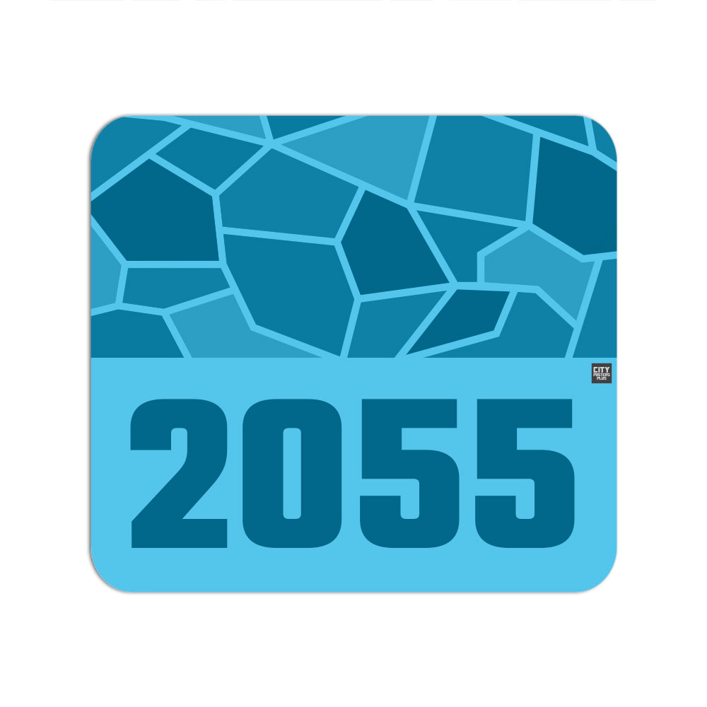 2055 Year Mouse pad (Sky Blue)