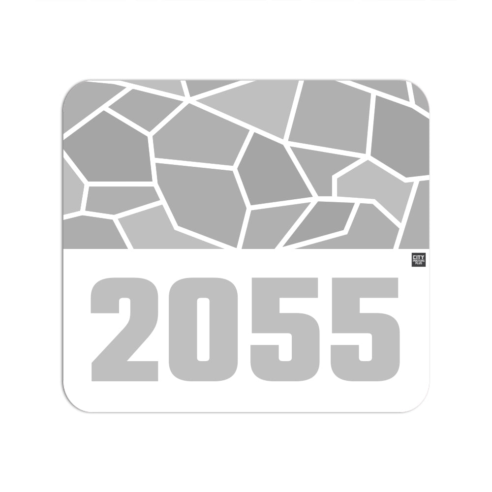 2055 Year Mouse pad (White)