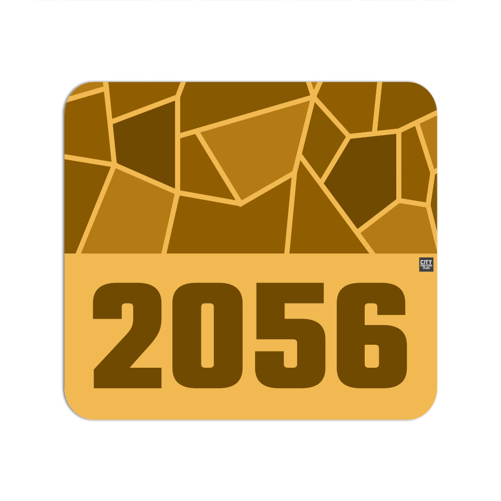 2056 Year Mouse pad (Golden Yellow)