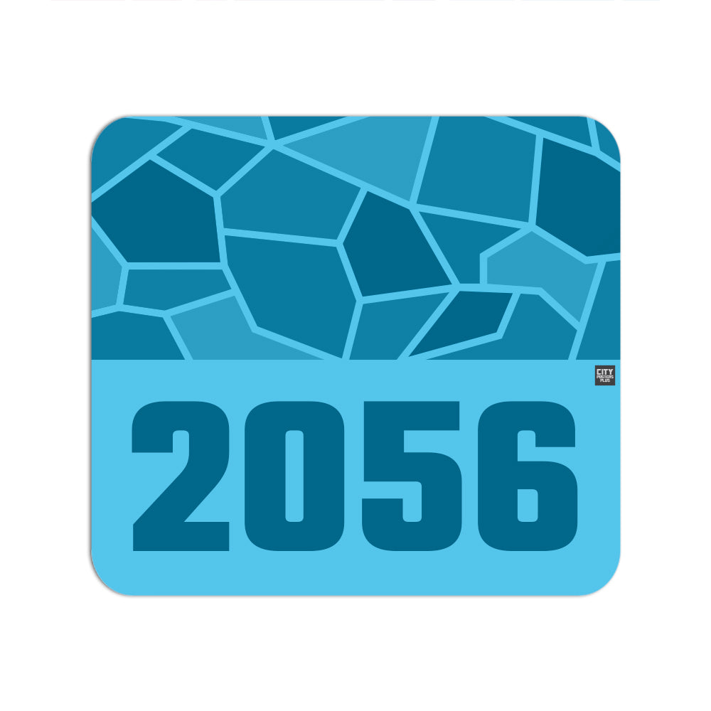 2056 Year Mouse pad (Sky Blue)