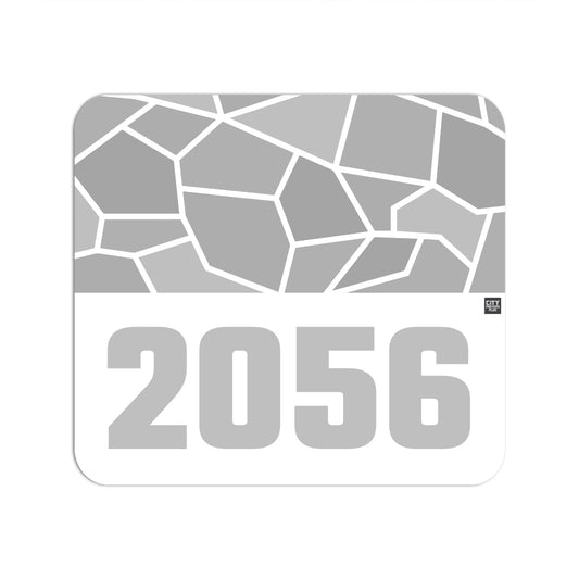 2056 Year Mouse pad (White)