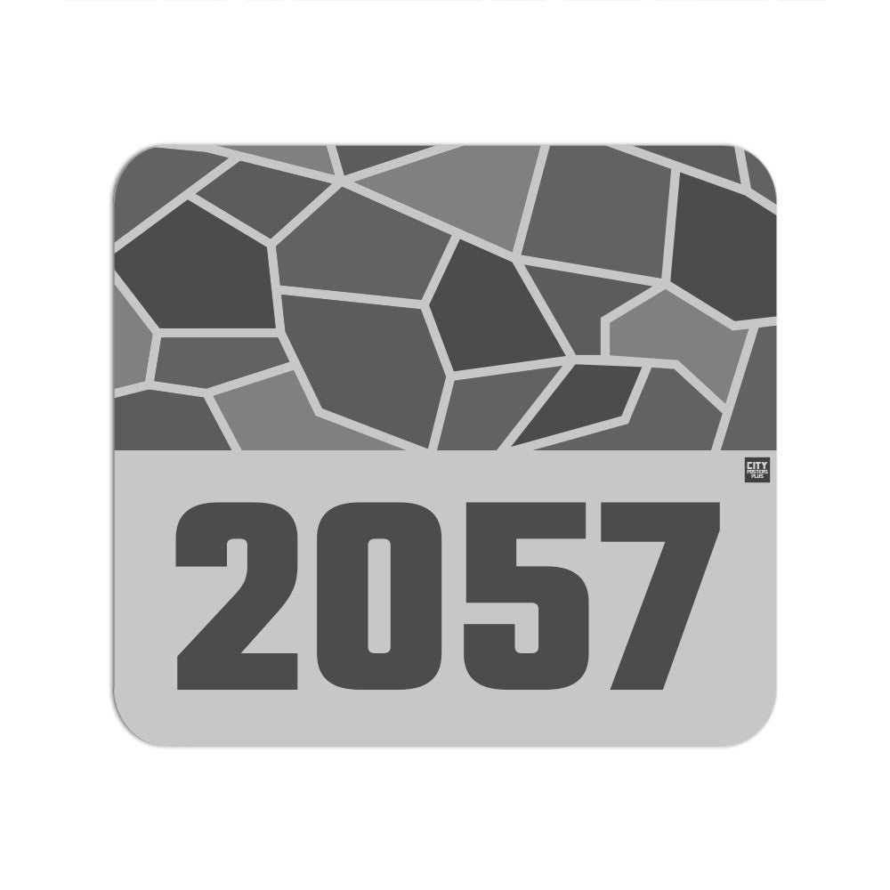 2057 Year Mouse pad (Melange Grey)