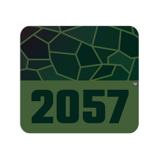 2057 Year Mouse pad (Olive Green)