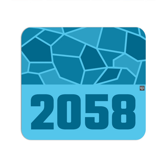 2058 Year Mouse pad (Sky Blue)