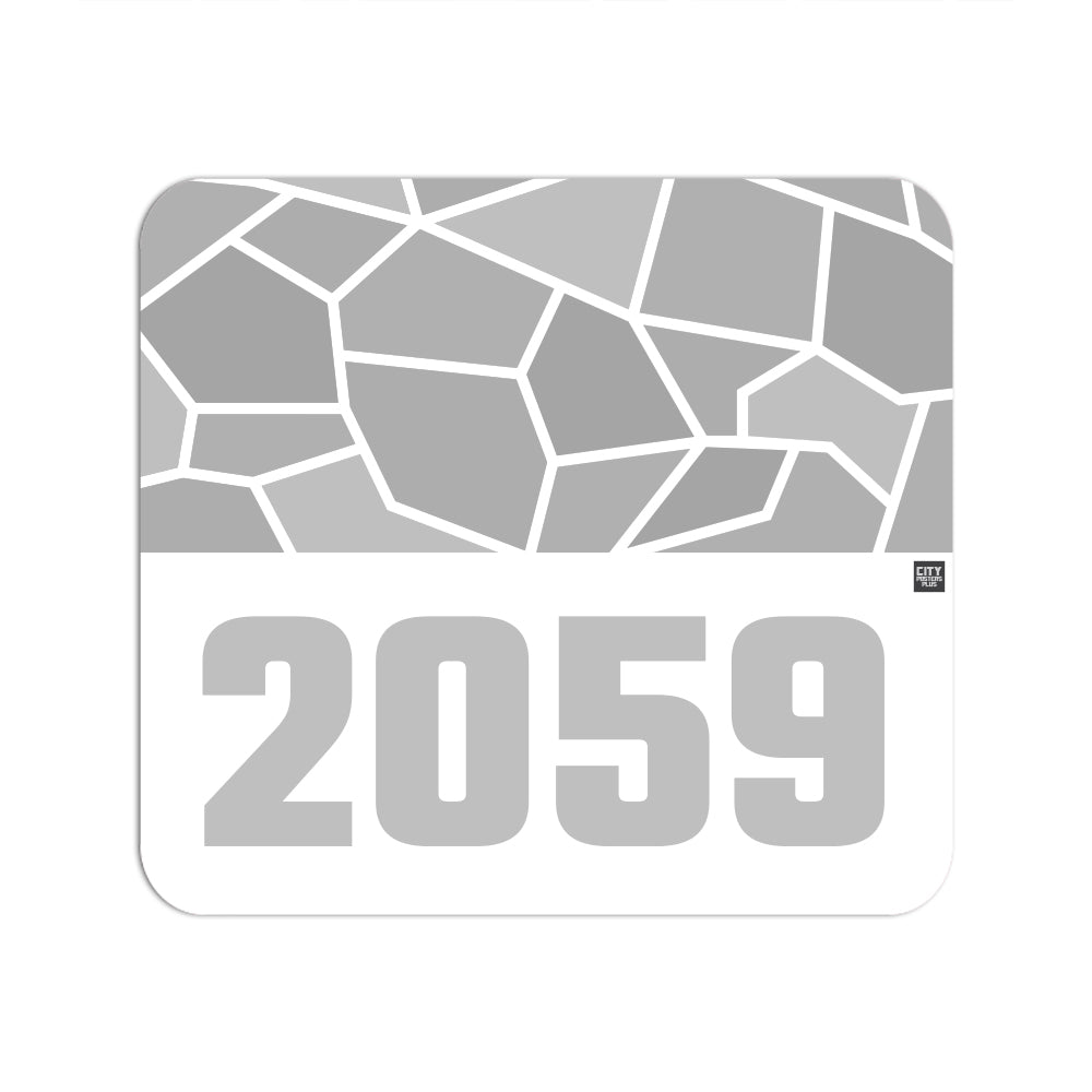 2059 Year Mouse pad (White)