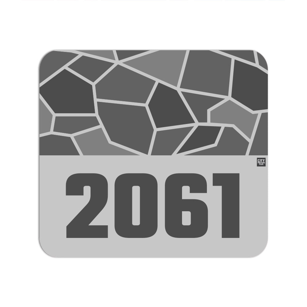 2061 Year Mouse pad (Melange Grey)