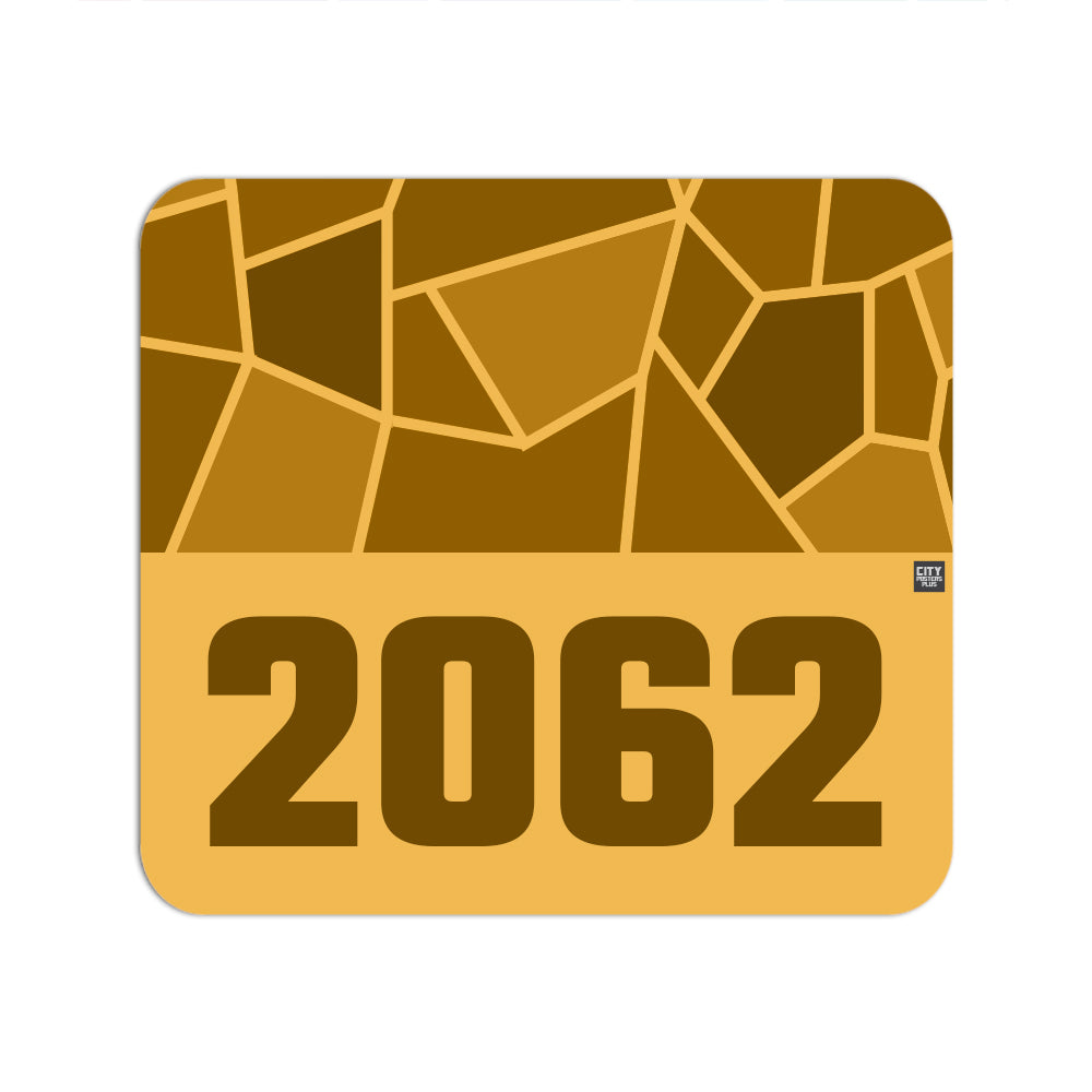 2062 Year Mouse pad (Golden Yellow)