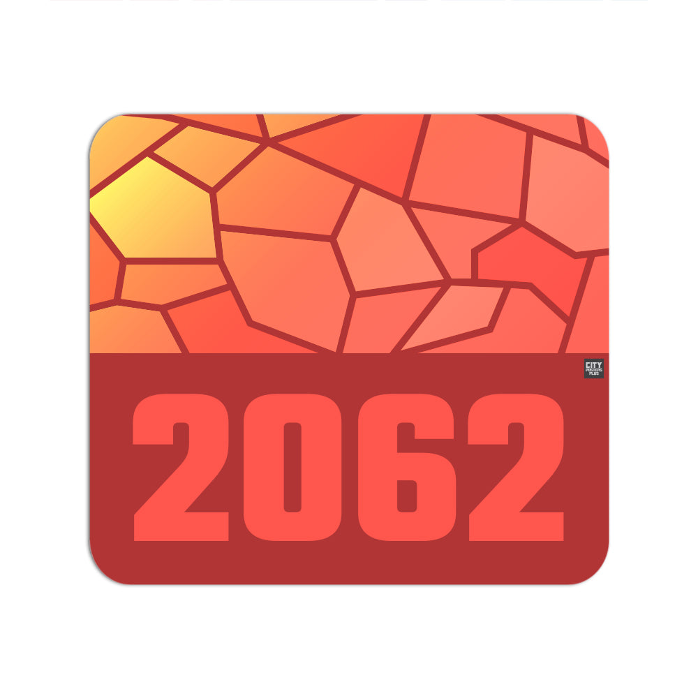 2062 Year Mouse pad (Red)