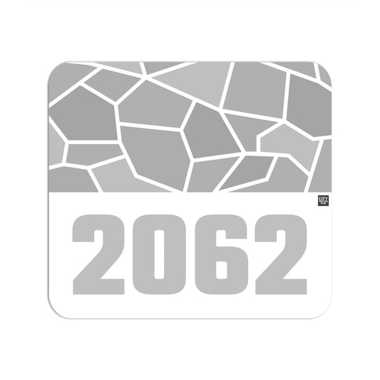 2062 Year Mouse pad (White)