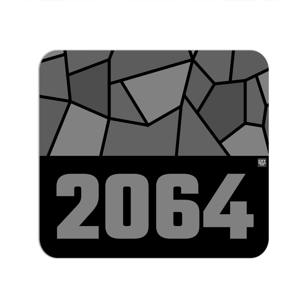 2064 Year Mouse pad (Black)