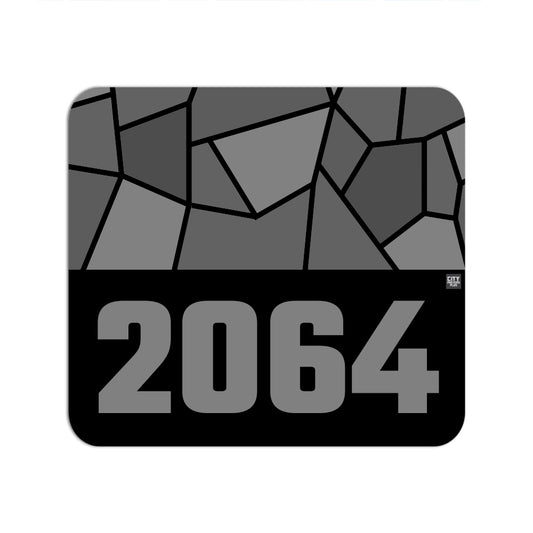 2064 Year Mouse pad (Black)